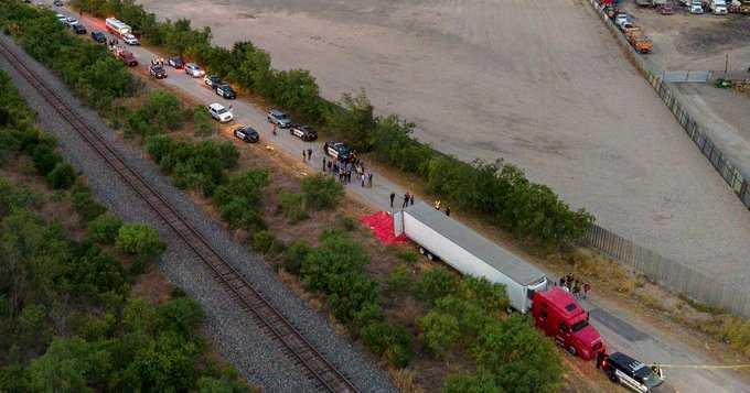 US: 46 dead bodies of migrants found in truck in Texas